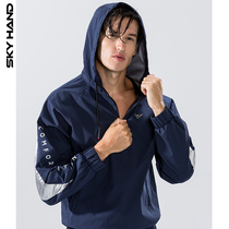 Sweat suit mens running training sweating sweating sweat sweating sweat suit sports fat burning fitness drop body fitness shirt top