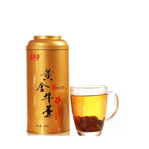 Buy 1 get 1 free Xuzhou Yishunkang Gold Burdock Tea Fresh Niubian Tea Niubang root round pieces iron cans 250 grams