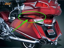 homtru gold wing GL1800 rear case 2 sides retrofitted with LED turn light side box decorative lamp retrofitting LED light