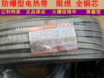 Industrial heating with explosion protection flame retardant type electric heat belt 220v Self-control warm water pipe Anti-freeze insulated live companion tropical