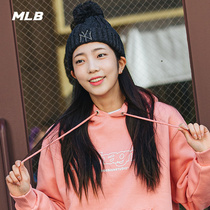 MLB official men and women hat NY wool hat hair ball big LOGO autumn and winter sports leisure trend CPBR