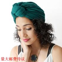 INS explosive ladies hat autumn and winter New Bohemian wind knot hat European and American womens bag head cap cap cap