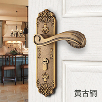  Huitailong door lock Indoor wooden door lock European classical anti-theft door lock Room door lock DS-732009