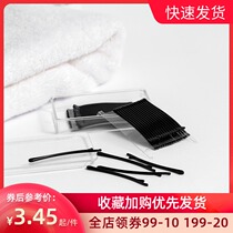  Mingchuang premium flagship store official store 5CM black 40 packs classic one-word clip style random hair