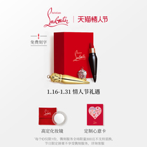 (情人节礼物)CL路铂廷女王权杖口红萝卜丁唇釉双支装礼盒经典