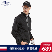 American PT new Golf clothing men spring long sleeve windbreaker jacket stand collar coat Golf Ball dress