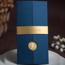 Invitation Letter Please post please Cambodia Card Customized Business China Wind Sense Business Opening Event Conference Creative upscale