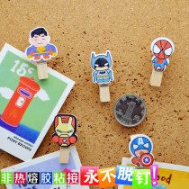 5 5 colour 5 grain not hurt photo wood clip by nail working word nail creative cork figure nail can be stapled wall nail