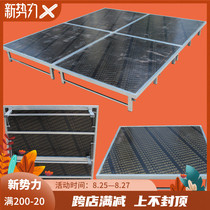  Mobile quick installation stage Wedding catwalk folding lifting catwalk Wedding props Outdoor performance catwalk activity shelf
