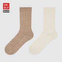 Uniqlo (warm underwear warm clothes) womens HEATTECH socks (2 pairs) 442412UNIQLO