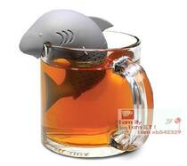 Curious shape silicone foam tea Large shark type fun silicone tea machine food grade silicone material tea bag