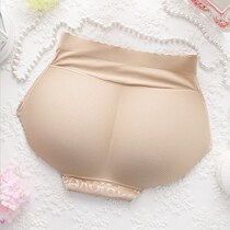 Embroidered thin natural hip fake butt pants womens hip shorts head increase comfortable tight butt pad