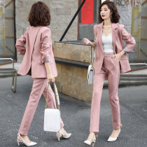 Very fairy skirt suit two-piece 2020 spring and autumn new foreign style suit womens fashion dress early autumn