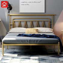 Eurostyle modern minimalist princess iron art bed iron frame steel frame double single adult children 1 2 1 1 5 1 8 m