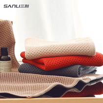 Sanli cotton gauze towel adult extra thick Japanese face towel absorbent lovers hotel towel