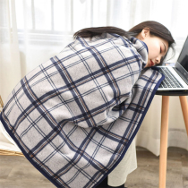 Office Afternoon Nap Lunch Break Blanket Quilt Winter Cover Leg Small Blanket Portable Blanket Winter Multifunction Cape Covered Blanket