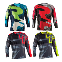 Hot sale R multi-color long sleeve breathable quick-drying quick-drop clothing for men motorcycle racing clothing can be customized to change the word casual clothes