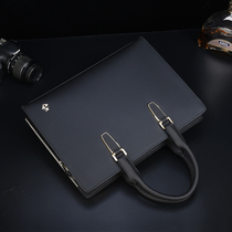 Code lock mens handbag Yoko-style Inclined Satchel Bag Mens Leather Mens Bag Single Shoulder Bag Bull Leather Business Bungman