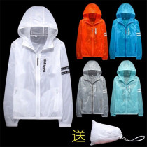 Beach clothes couples shirts men wear sunscreen clothes breathable womens windbreakers a slim fashion a slim fashion