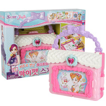 Spot Korean Zhuzhus secret girl depicting sketch exercise book DIY copy makeup notebook toy