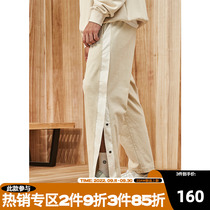 ZONEiD 2022 autumn and winter basketball training side breasted pants mens casual all-match embroidered logo sports sweatpants