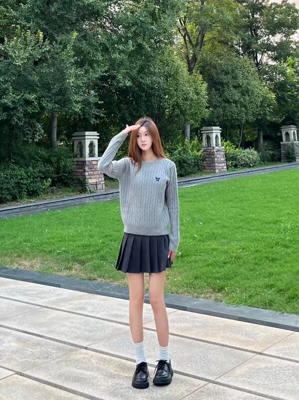 达芙妮春季厚底乐福鞋，英伦风厚底增高3-4cm小个子友好一脚蹬便捷