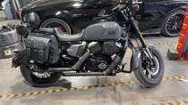 Cruise retro Longjia V Tu V Ba modified Harley exhaust pipe