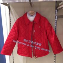 EK Clothing and Childrens Clothing Store 21 Spring New Products Girls Glass Cotton Coat EKJPB6121B