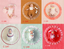 2017 new children Photographic clothing Baby 100 days Baby Photography Assistant Pictures Theme Prop Styling Blanket
