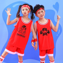 Childrens basketball uniforms clothing Boys and Girls Primary School students training uniforms sports blue jersey custom boys