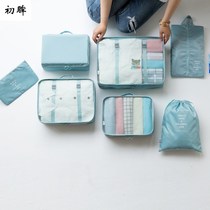 Newborn baby clothes storage bag Travel suitcase Underwear finishing bag Clothing packing bag Portable sub-packaging