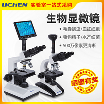 Lichen Technology Binocular Biological Microscope One Blood Detector Blood Cell Analysis Machine Mite HD Students