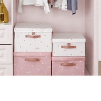 Durable storage box Bay window Sturdy storage box Reinforced storage box Storage box Fabric foldable large with handle