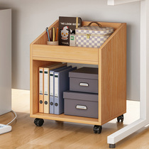 Shelf for placing a bag can move small bookshelves with wheel office containing devinator table under storage cabinet