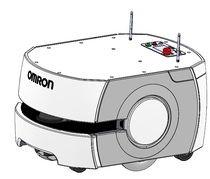 Omron LD Cart Omron AGV mobile robot car 3D drawing STEP format