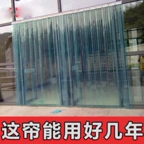 Rear Kitchen Pvc Plastic Soft Door Curtain Toilet Transparent Door Curtain winter Home Transparent Soft Hotel Decoration Beauty Salon