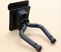 Electric guitar short adhesive hook hanger instrument hanger hook wooden guitar wall shelf violin adhesive hook slot board