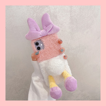 Super cute duck for Huawei mate40pro phone case p40por autumn winter nova5 plush mete20 flannel p20p set nova6 p30 winter