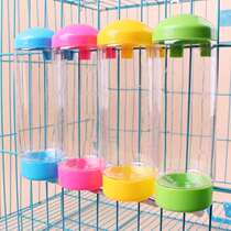 Dog drinker hanging Cup hanging water cup dog cat kettle drinker rabbit pet automatic drinking fountain cage