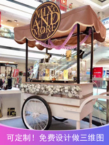 Spring Mall Event Promotion Display Car Mobile Bowl Tsai Sell Goods Car Sales Center Decorated Floe Caravan