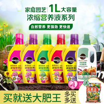 Melody plant universal nutrient solution home potted plant universal flower fertilizer rose rose rose rose hydrangea 1L