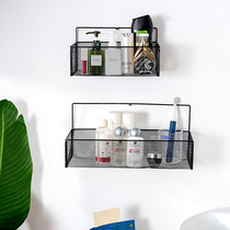 Toilet shelve Wall-mounted Wall-Free Wall Cosmetic Toilet Wall-mounted Wall Bathroom bathroom Bathroom Containing rack