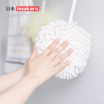 Japan Snoir Polish Handball Toilet Cute Hanging Speed Dry Cleaner Hand Towels Kitchen Thickened Super Absorbent Handkerchief