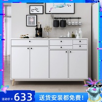 Modern and simple dining side cabinet Nordic tea cabinet Storage storage Large capacity wine cabinet Partition cabinet Multi-purpose locker