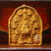 Sakya light hand-made to help you make Buddha statues Ceramic lotus master eight changes to wipe the mud of good karma 02-035