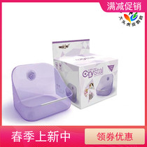 Parrot Crystal Fixable Water Food Basin Bowl Multipurpose Shower Basin Food Box Bird Cage Utensils Supplies New