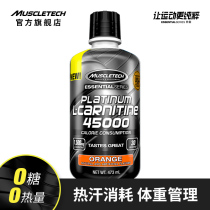 Muscle Technology Official Flagship Store L-Carnitine Small Black Bottle Fitness Sports Beverage Right Alkali 45000