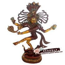 Indian characteristics sculpture statue ornaments crafts Brass dancing statue Home living room bedroom furnishings