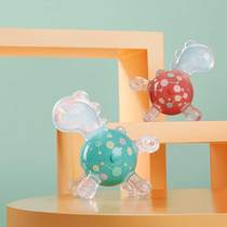 (Shun) wave cluck tooth gum baby grinding stick 4-6 months baby bite toy (red in glaze)