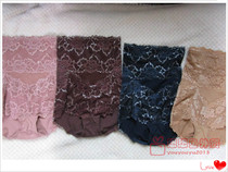 Four Seasons export big high waist belly lift hip beauty waist waist light pressure triangle small flat corner underwear